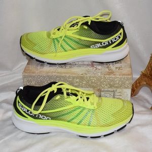 salomon shoes yellow